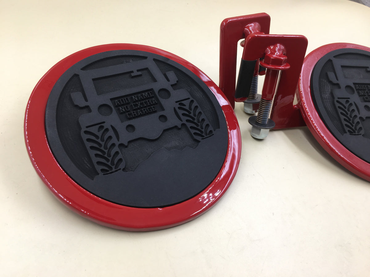 Jeep Foot Pegs Custom Steel Art