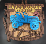 Custom Wood Jeep Repair Designs