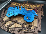 Custom Wood Jeep Repair Designs