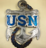 Custom metal signs /navy