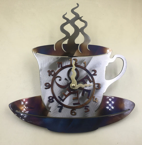 Coffee Cup Clocks